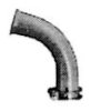 TALBO 23440W Exhaust Pipe